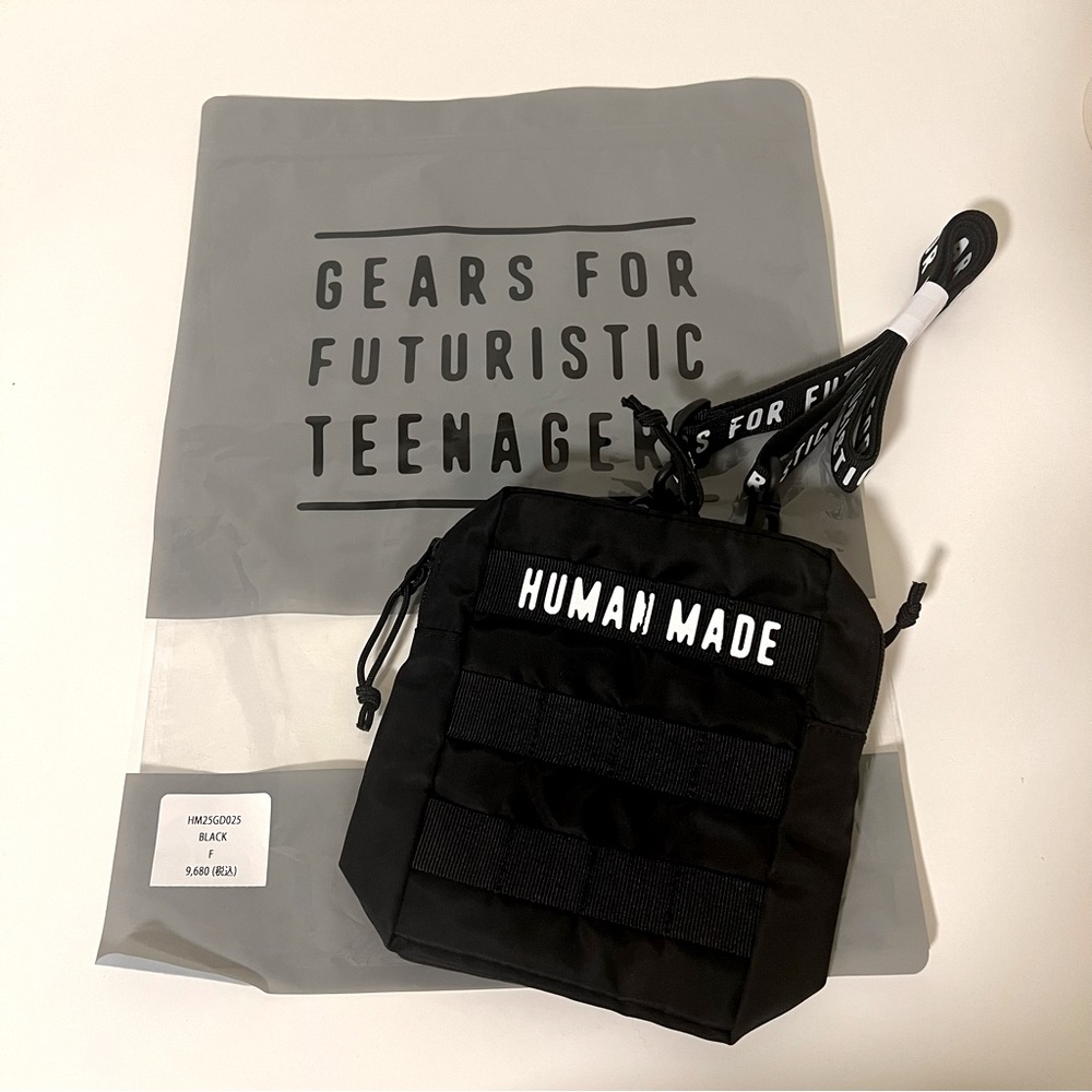 Human Made Black Crossbody Bag